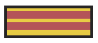 ID Sheet Tape, Striped - Yellow/Red