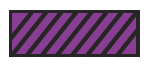 ID Sheet Tape, Diagonal Striped - Purple/Black