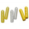 Instrument Tip Protectors, Solid - 5 x 25mm, Yellow, Vented