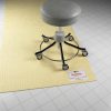 SurgiSafe® Absorbent Floor Mats - Yellow, Specialty, Medium, No, 36" x 40", 10/case