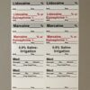 Medication Label with Richard-Allan® Utility Marker - Surgery Center