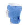 Precept® Surgical Hood - Universal, Blue, Surgical Hood w/ Tie Closure, SMS, 100/Box, 200/Case