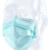 Precept® FluidGard® 120 Procedure Mask - Procedure Mask, Blue, 50/Box, 500/Case