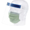 Precept® Face Shields - 9.5", Clear, Individual, 50/Case